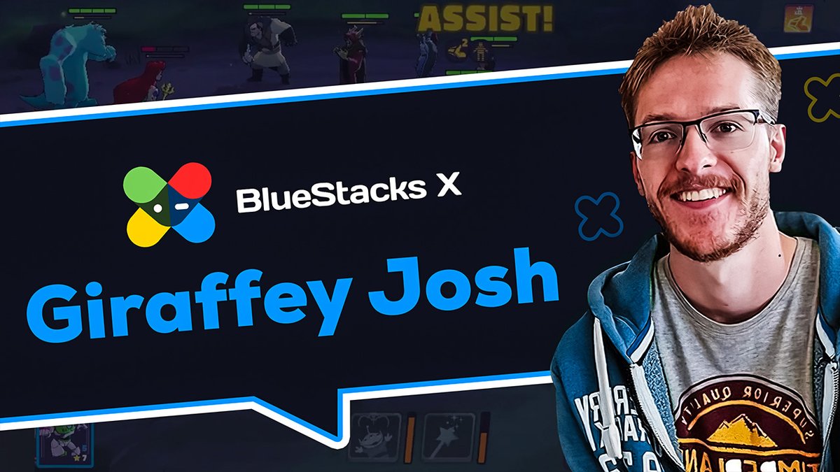 bluestacksinc's tweet photo. One simple click, and you're playing. No waiting!
Watch @GiraffeyJosh share his #BlueStacksX experience...
🎥Watch now: https://t.co/EaRQwQusEk
#AndroidOnCloud #BlueStacksX #BlueStacks #MobileGaming #MobileCloud #CloudGaming https://t.co/GjaMl0oDA9
