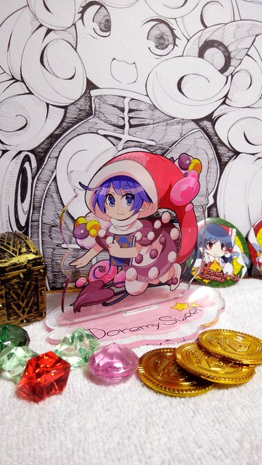 どれみーさんアクリルフィギュア、持って行きます。(100mm×100mm)800円です(*'▽')✨ 