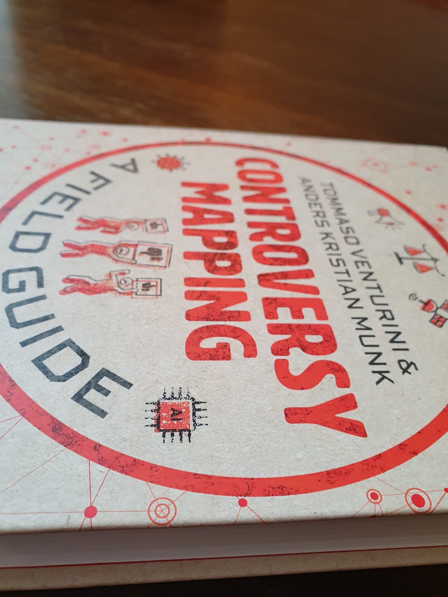 AndersKMunk's tweet photo. Out today. A field guide to controversy mapping with @venturini_tom, all you need to teach or learn the concepts and techniques, 91 figures, prefaced by a theoretical introduction to the origins in STS and ANT. Foreword by @richardrogers + postscript talk with @BrunoLatourAIME. https://t.co/FKKBTLI35d