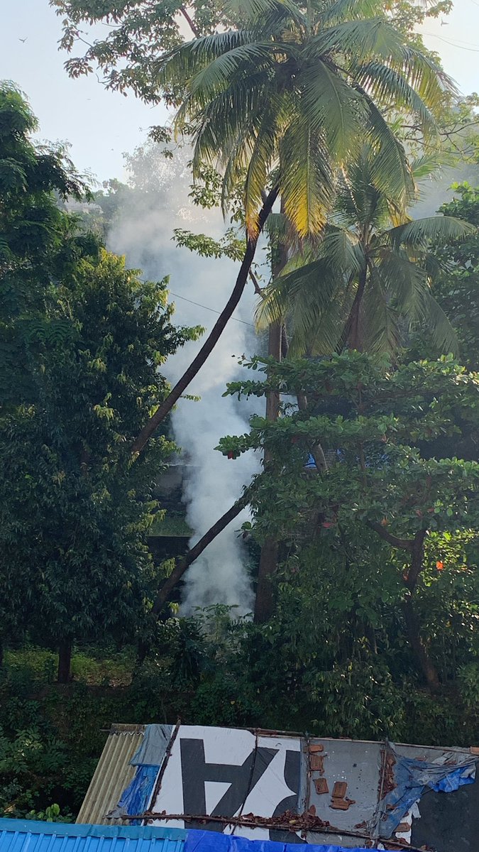 AnjalJain4's tweet photo. This nuisance does not seem to stop. Even after calling it out multiple times, the air pollution that my neighbouring property creates is uncomfortable! Are there better ways? Can the BMC help?
@mybmcWardD @mybmc @MumbaiPolice @AUThackeray https://t.co/T6TYzrafik