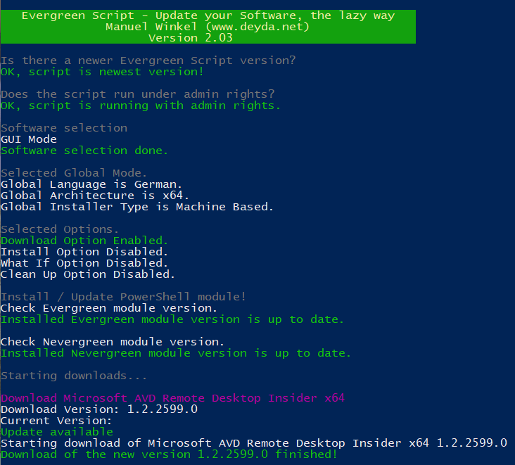 Deyda84's tweet photo. Always up to date with the Evergreen Script ... ๐๐คฃ๐
https://t.co/0okMeEHInr
#EvergreenScript #PowerShell #CitrixCTP https://t.co/Qmtjsaxggp