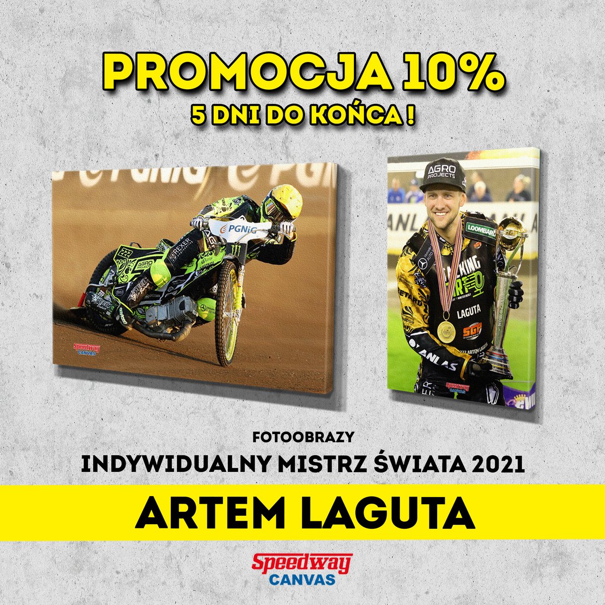 SpeedwayCanvas's tweet photo. Przypominamy o trwającej promocji - jeszcze 5 dni !!!

- nowe fotoobrazy z Artemem Łagutą
- 10 % upust na oba obrazy do 25.10.2021 (5 dni do końca)
- rozmiary w cm: 60x40, 80x60, 100x70, 120x80
- możliwa wysyłka do Europy (w razie potrzeby ---> priv)

https://t.co/GKHm08KL4o https://t.co/4l8tpOPVaj