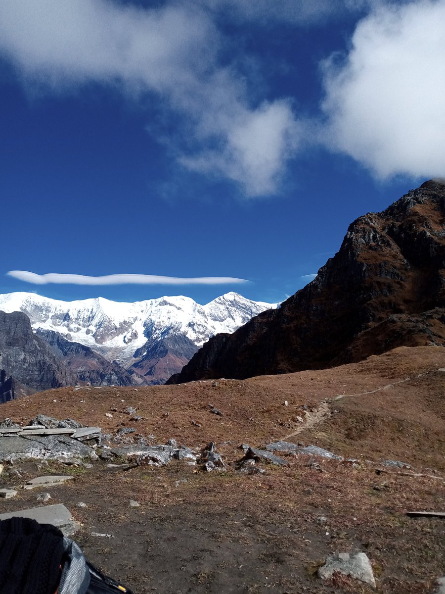 Facing towards the Annapurna Base Camp and Glacier Side #Mountains #AnnapurnaRange #MountainsCalling #Nepal #Travel #Tour #Trekking #Adventure #VisitNepal #Annapurna