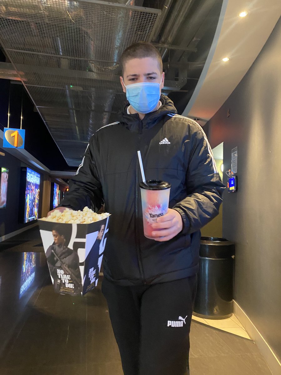 Very proud of S5 JM! He got to go on a long awaited reward trip to the cinema and displayed impeccable manners and maturity throughout 🍿🎞🎥