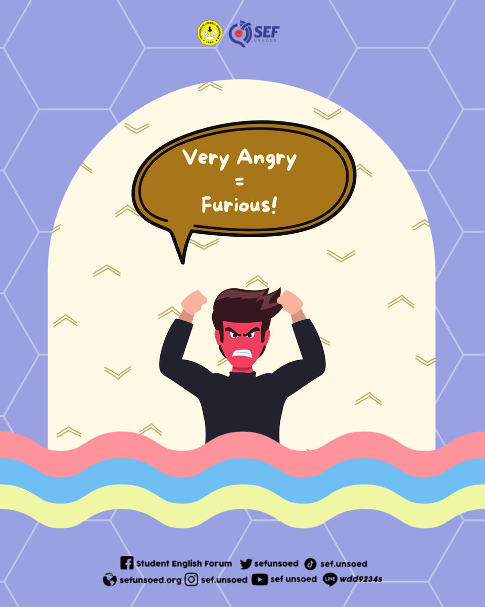 sefunsoed's tweet image. #learnenglish #englishknowledge #vocabulary #SEFUnsoed2021Period #SEFUnsoed #StudentEnglishForum #EnglishClub #UNSOED #Purwokerto