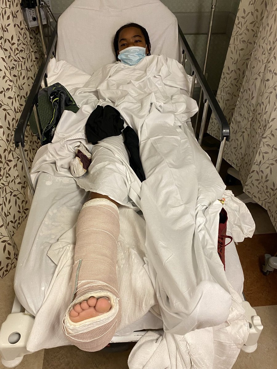 Sad 😔 news X freshman season has come to a end. He fractured his fibula and dislocated his ankle today at practice. Thank you to CTK coaches <a href="/jaynycbee/">JASON BROWN</a> <a href="/CoachAlexCoombs/">Coach Alex Coombs</a> <a href="/georgeevega35/">georgee vega</a>  and coach McFarlan for take care of my boy. <a href="/ctkcoachjarbs/">Joe Arbitello</a>
