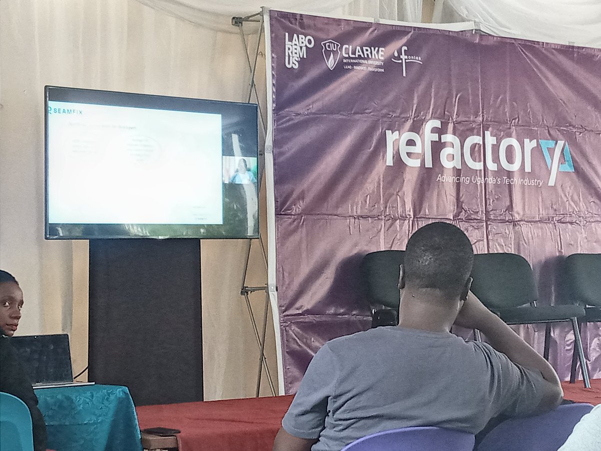 fredkwesiga's tweet photo. It's a joy and a pleasure to be part of the #TechKnot organised by @refactory_ug.
A golden opportunity to connect with other people in the tech world. https://t.co/y4XcJ36wqH