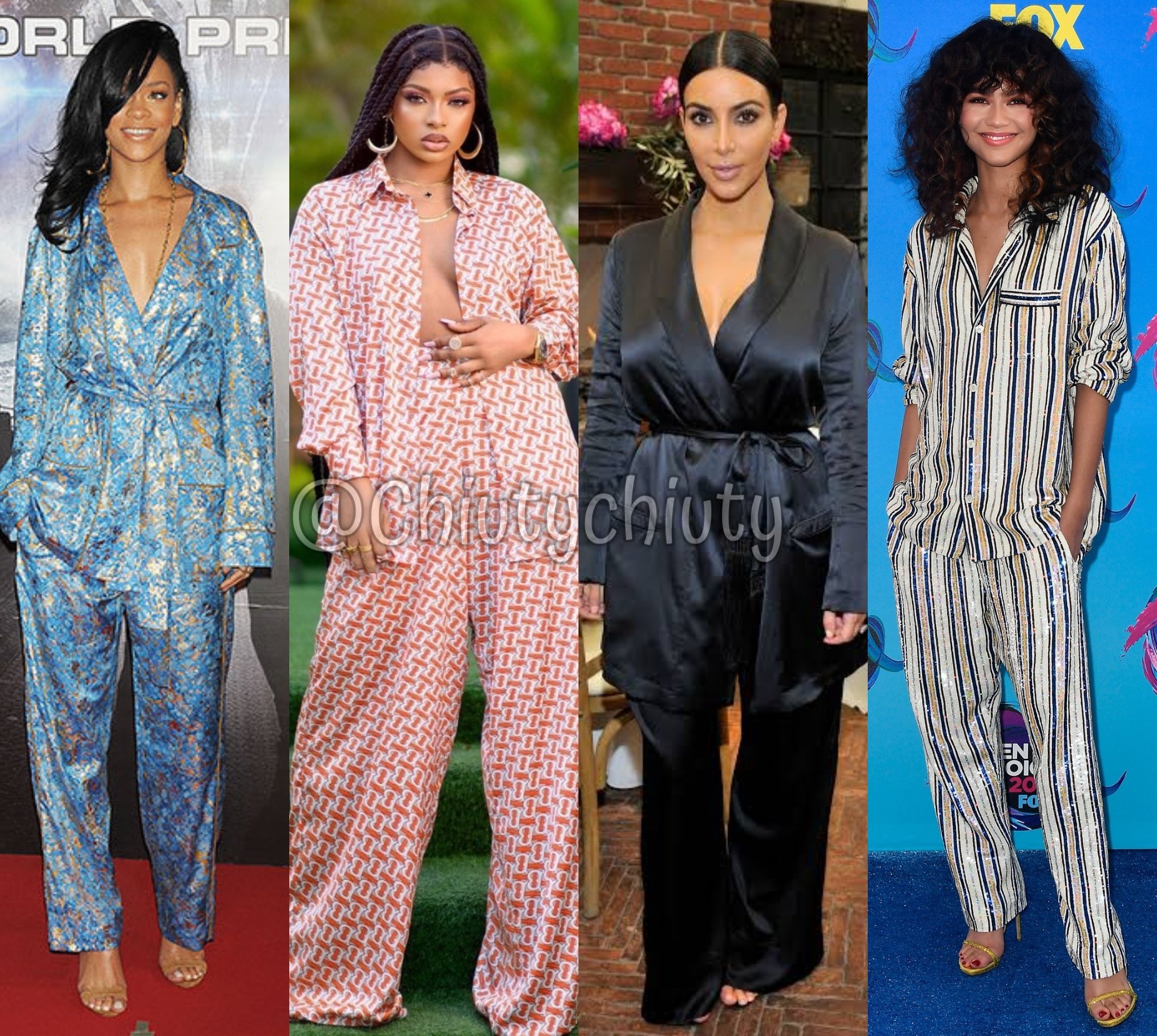 From Zendaya to Kim Kardashian and Rihanna: The celebrities on the