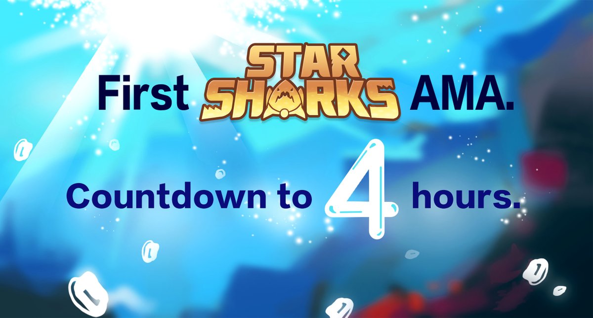 StarSharks_SSS's tweet photo. To learn more about Starsharks community, invite your friends to join https://t.co/ssT0xKGmYU，10 AMA participants from the lucky drawing will receive $500 SSS.
#AMA #Starsharks #playtoearn 
@BinanceChain @CoinMarketCap https://t.co/VHKCrVvdGR