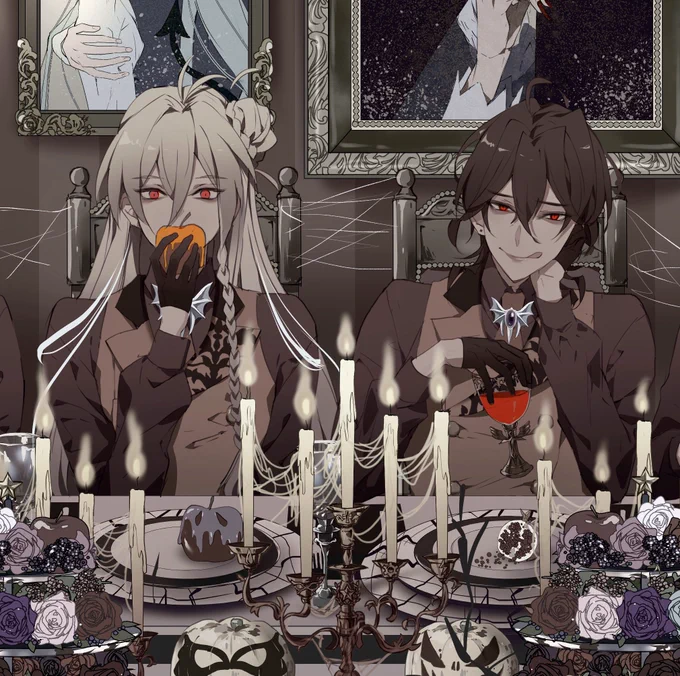 HWキャンペーンきた…!!一年で一番大好きなイベント🎃
(過去絵だよ) 