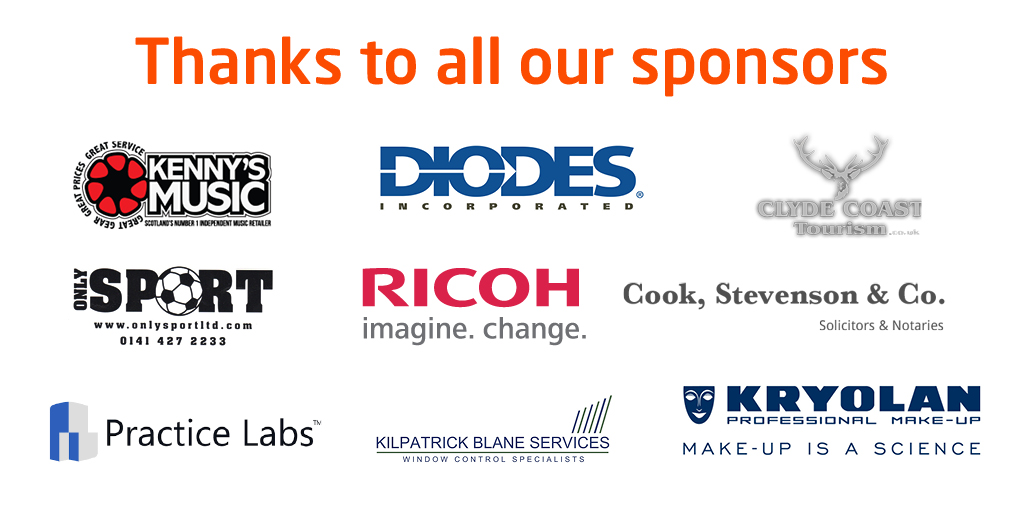 WestCollScot's tweet image. A huge thank you to all our Graduation sponsors!
The College gratefully acknowledges the assistance of the following organisations, whose support has contributed towards the success and enjoyment of last night&apos;s Greenock Campus Virtual Awards Ceremony. #wcsgraduation