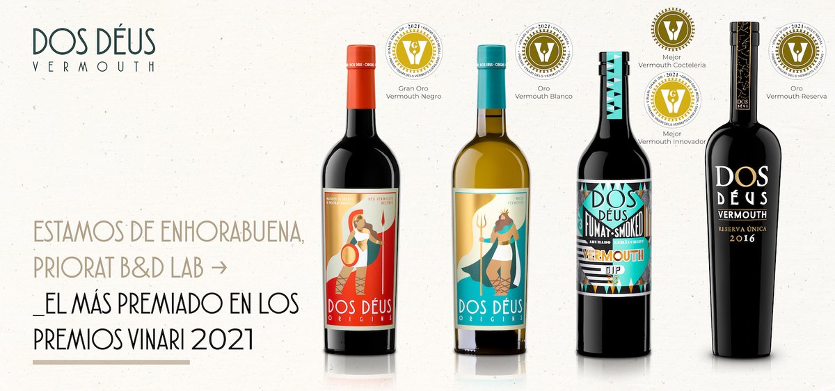 wkyregal's tweet photo. 𝙑𝙚𝙧𝙢𝙤𝙪𝙩𝙝 𝘿𝙤𝙨 𝘿𝙚́𝙪𝙨, el más premiado en los Premios Vinari @PremisVinari https://t.co/onetirQprl vía @CreativeBar #vermouth #dosdeus #vermouthdosdeus #premios https://t.co/JDQhQvHDH7