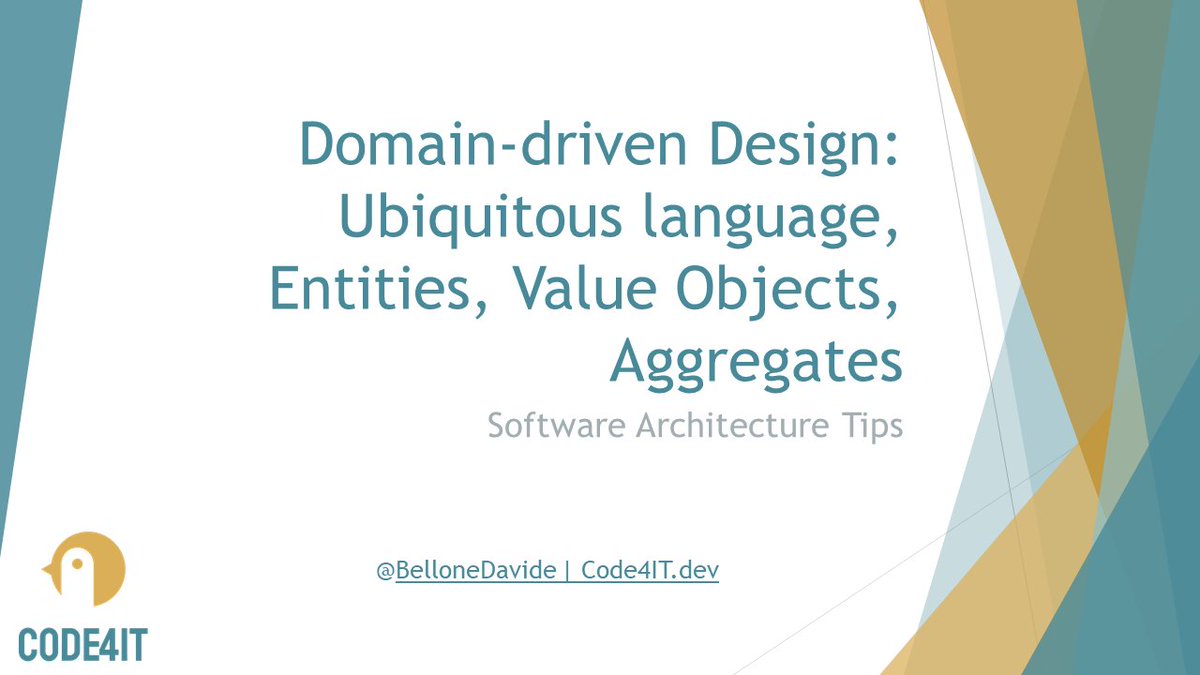 Every software is based on a specific domain. Only by eliciting requirements, you can understand it.

If well designed, the architecture reflects the domain 🌆

That's when Domain-driven Desing (DDD) comes in handy!

What are the basics of DDD?