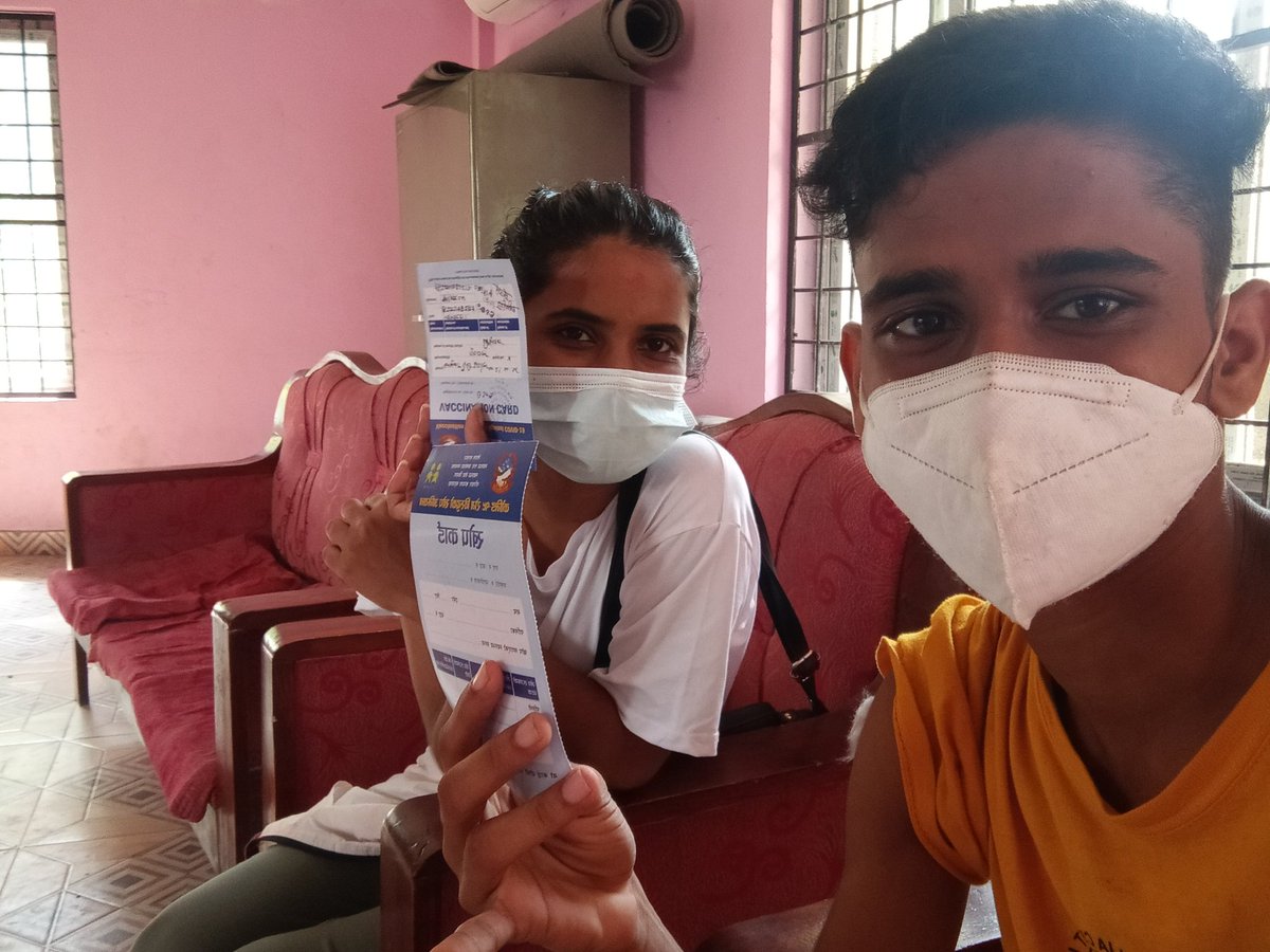 bhanuaryal49's tweet photo. Done with the second dose !!
#CovidVaccine #fullyvacinated https://t.co/Eo417iN0nU
