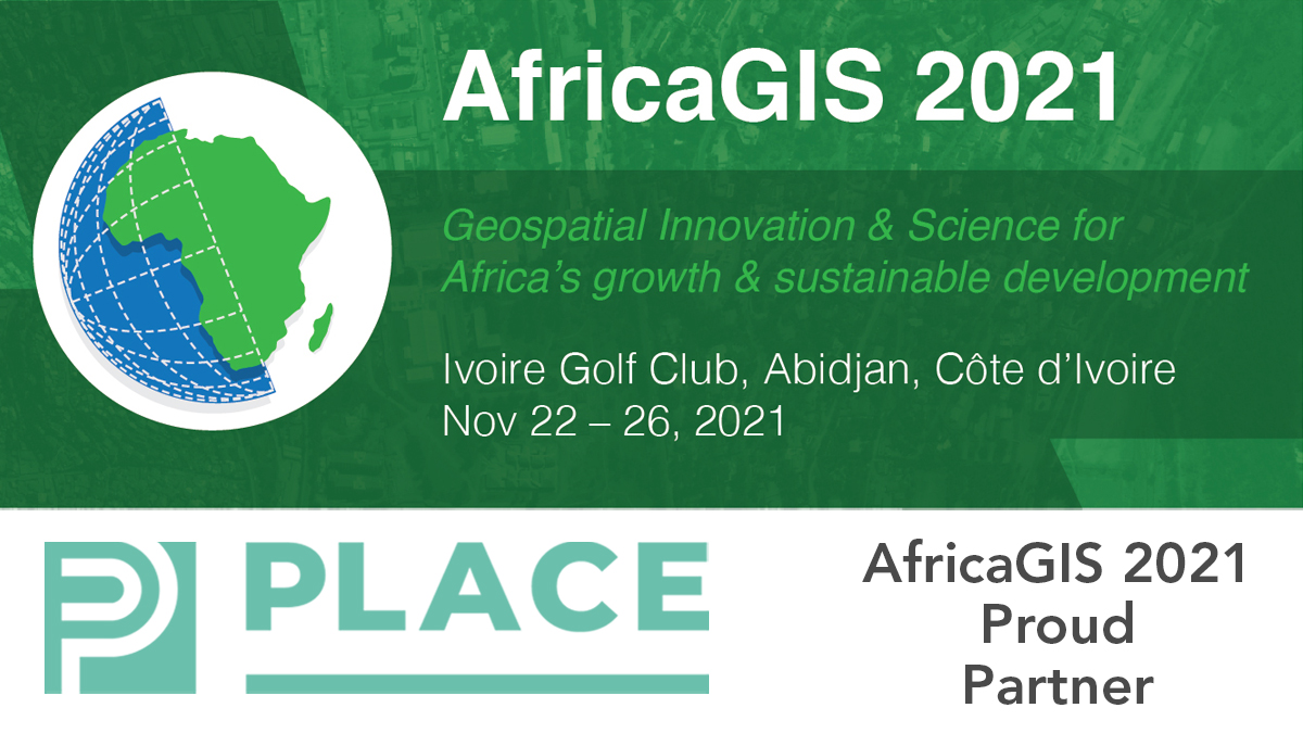 AfricaGIS 2021 is proud to welcome onboard, partner <a href="/ThisIsPLACE/">PLACE</a>, a non-profit technology organization established to build and maintain data infrastructure in the public interest. 
Register for AfricaGIS 2021 today: eis.africa/africagis-2021/