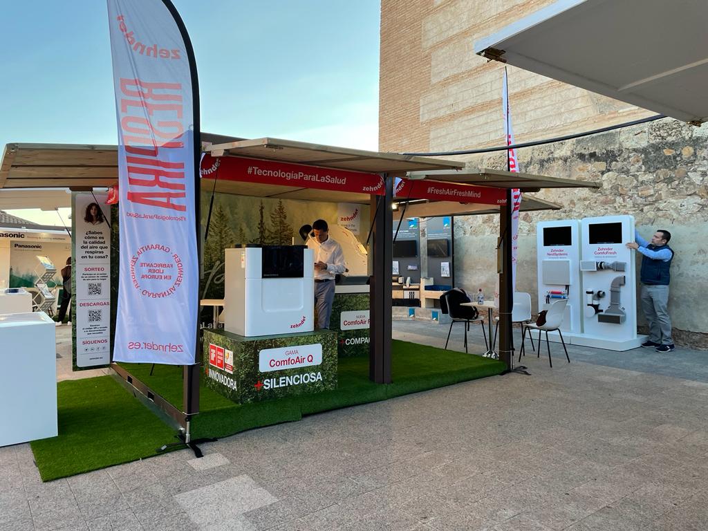 ZehnderIberica's tweet photo. 📣Os esperamos en la #13ConferenciaPEP. ¡Equipazo el que está en #Murcia para responder vuestras dudas y asesoraros!
🚨¡Visita el stand 5 y descubre nuestras novedades!
#13CEPH #ECCN #zneb #13ConferenciaPEP
#TecnologíaparalaSalud #FreshAirFreshMind @PlataformaPEP https://t.co/CzixMZFP1V