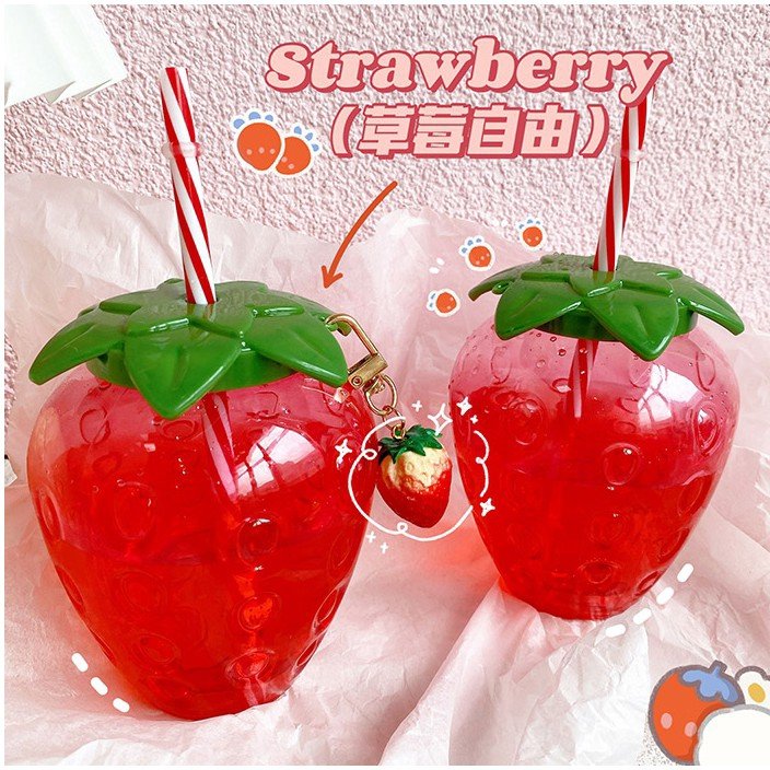 jossreination's tweet photo. Strawberry dimmable LED lamp and Strawberry straw cup plastic cutiee 🥺❤ https://t.co/CNyyZ8KIjb