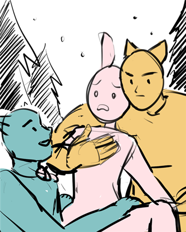 <런, 래빗, 런!>이 리디북스 '확신의 얼굴 맛집 독자 끌어모을상♥' 프로모션에 참여했습니다. 기획서에 드린 그림 비포애프터 공개해요...☺️...