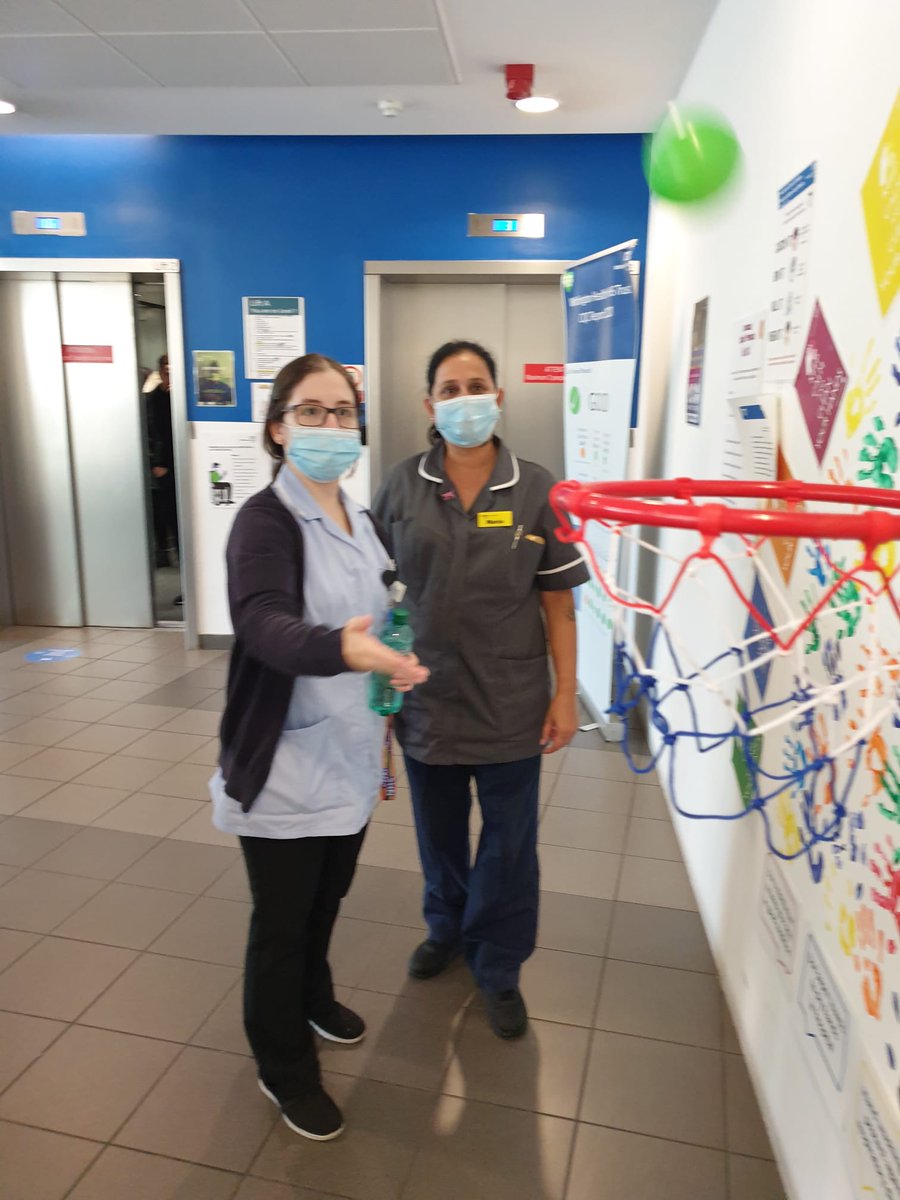 IpctWhittington's tweet image. Highlights from yesterday's Infection Prevention Week 21 mini basketball game. Thank you for your IPC pledges #IIPW2021 #dunk #3pointers #IPCpledges #infectionpreventionintentions @WhitHealth @MariaAl51169587 @MartinPeache @julesverne07 @johnsonmich18 @GroarkeTracey