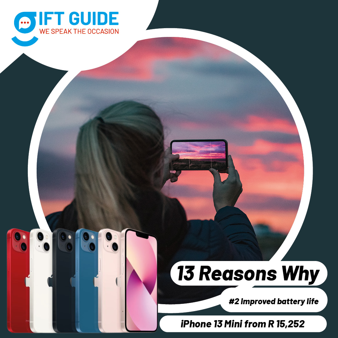 giftguidesa's tweet photo. What's the one feature that is just screaming out to you in the NEW iPhone 13?
- Improved battery life for longer days
- 120hz ProMotion Display for smoother scrolling
- A faster chipset for better performance
Ask us about our Mobicred payment option.

https://t.co/hHjlvDK0WJ https://t.co/2sCbmB6e7a