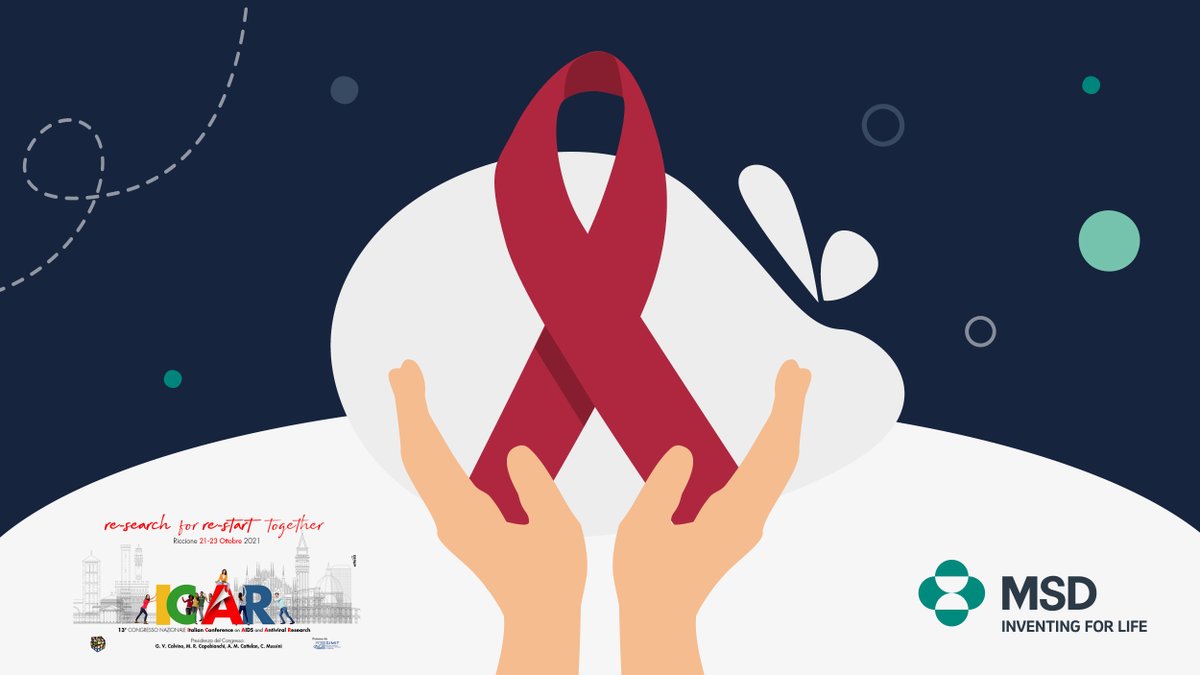 msdsalute's tweet photo. Inizia oggi il 13° Congresso Nazionale ICAR 2021, Italian Conference on AIDS and Antiviral Research: un’occasione importantissima per rompere il silenzio su #HIV, sfatare falsi miti e combattere lo stigma
@ICARcongress 
#ICAR2021 #parliamonedipiu #unaquestionedipeso https://t.co/IxCYcJpR2F