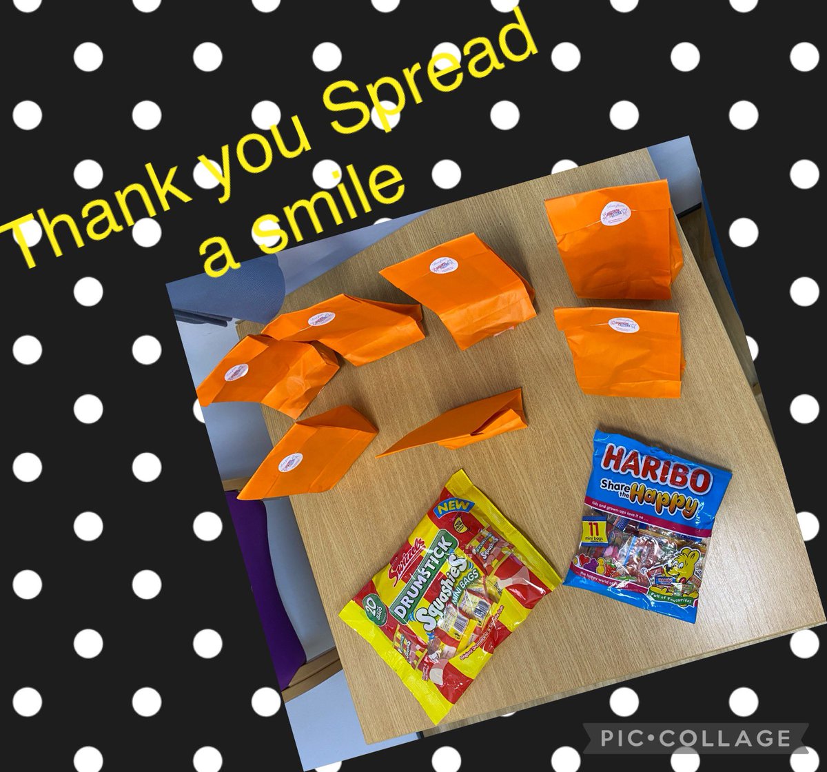A huge thank you to spread a smile for sending us treat bags our patients…can’t wait to hand them out  <a href="/meganda48344610/">Megan Marina Davidson</a> <a href="/spreadasmileuk/">Spread a Smile</a>