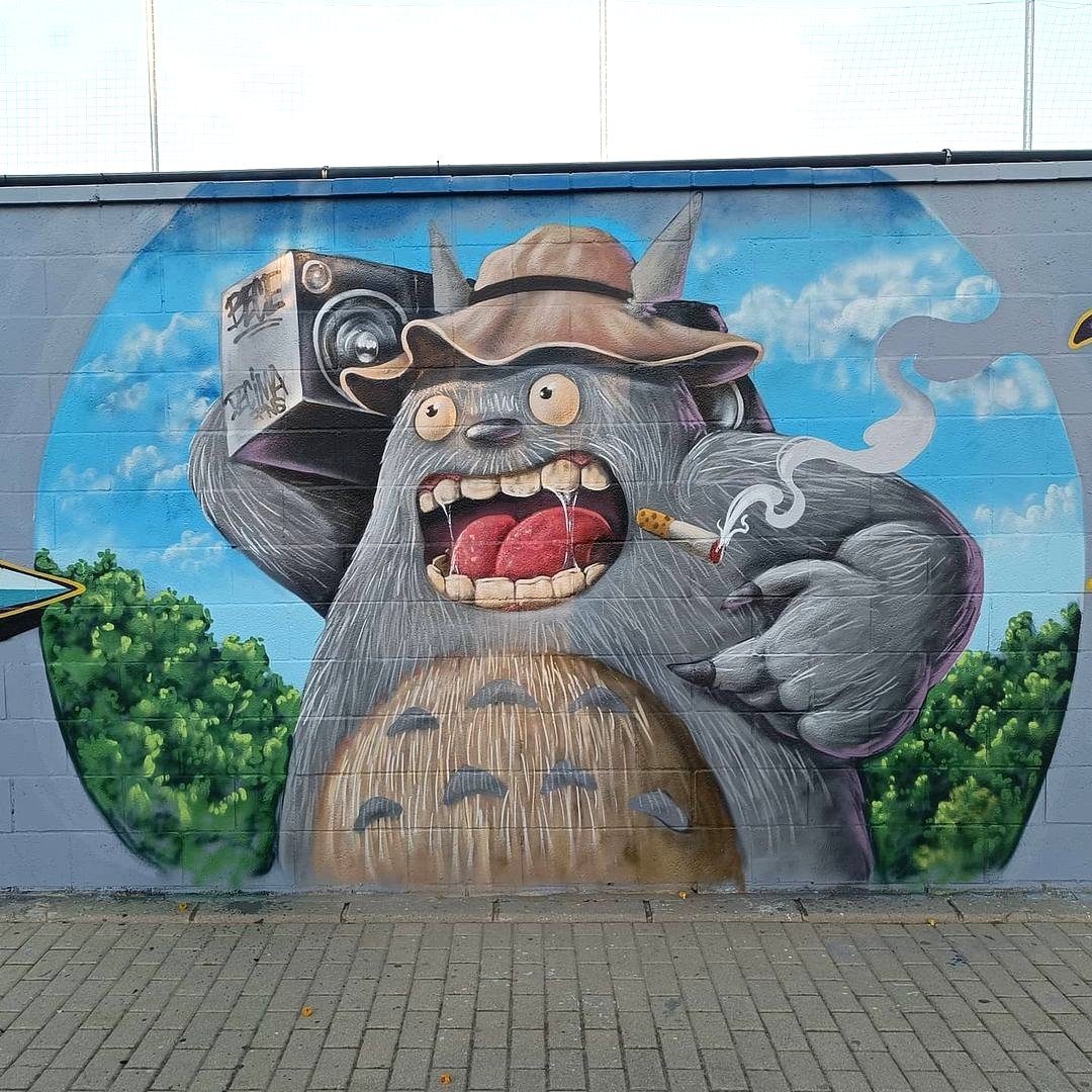 brababella's tweet photo. #Streetart by #Decimart @ #Ginés, Spain, for #BECE2021
https://t.co/O5JE7hMwvi #arteurbana #urbanart #murals #muralism https://t.co/KkXPPjmmSM