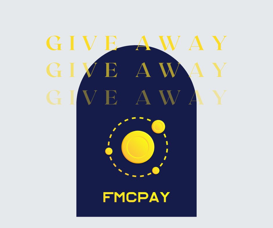 FMCPay's tweet photo. 🔥 TWITTER GIVE AWAY 21-24/10🔥
We're giving away 50,000FMC to 5 lucky users ‼️

📌 Like &amp; Retweet this tweet
📌 Reply this tweet with "your email + any 3-digit number"

📌 Winners will be picked via https://t.co/dKvVvVO1Cz to receive 10,000FMC each
Livestream on 0:00AM UTC 25/10 https://t.co/S1fIxwz8Xe