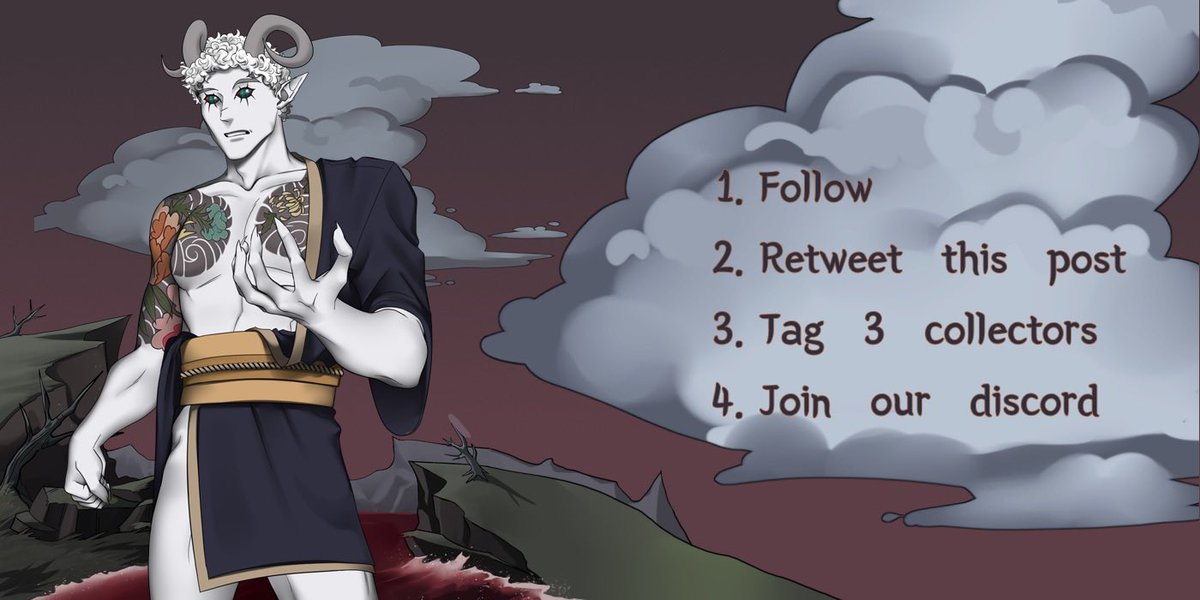 We are giving away 1 Demon Souls NFT!

What you need to do:
1️⃣ Follow our twitter 
2️⃣Retweet this post
3️⃣Tag 𝟑 𝐂𝐎𝐋𝐋𝐄𝐂𝐓𝐎𝐑𝐒 in the comments
4️⃣ Join discord discord.gg/udvNBM2dDv
#DemonSoulsNFT #NFT #SolanaNFT #Solana  

1 winner will be chosen in 48h! Good luck!🍀