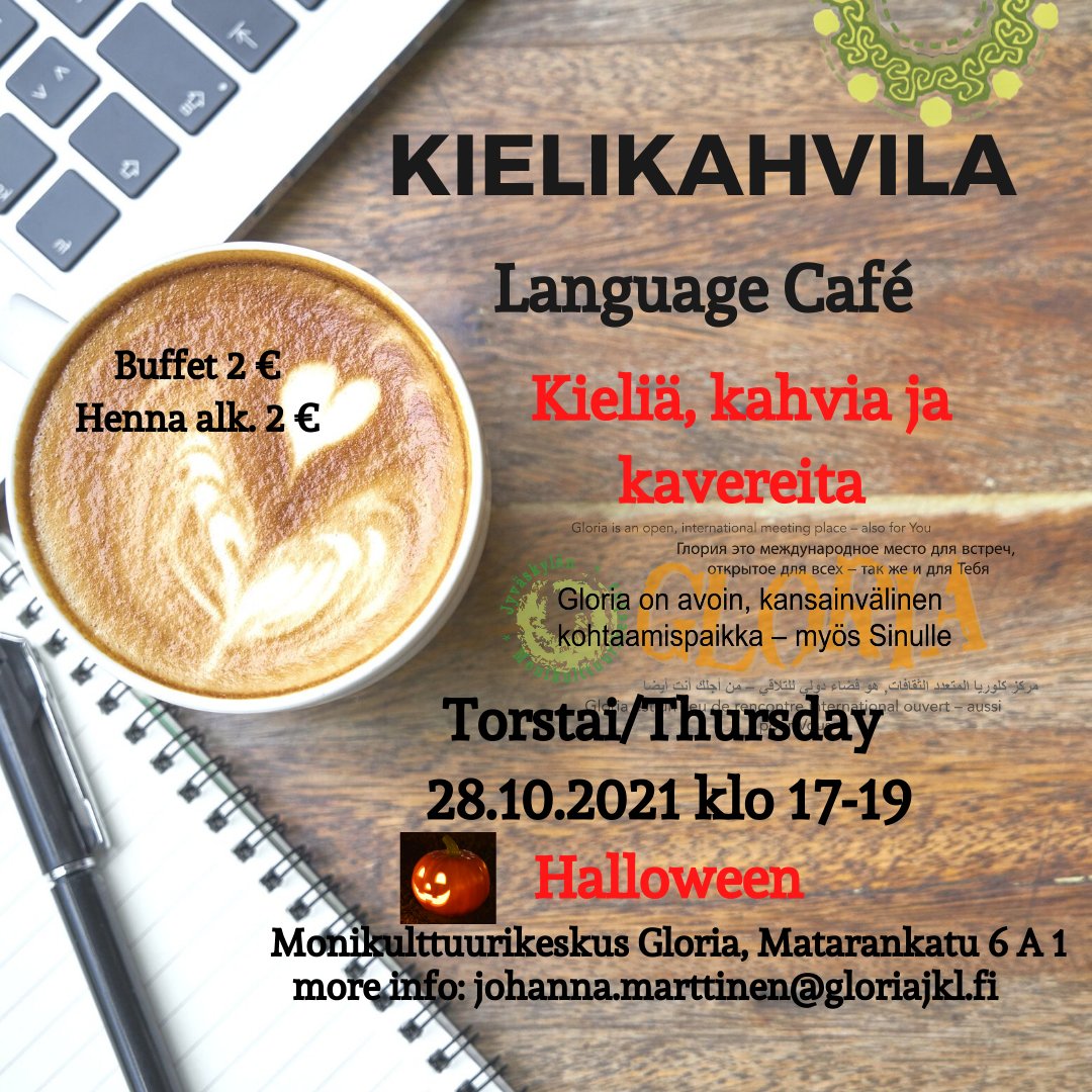 Tervetuloa! Welcome! 🤗😍🥳🤡
#Halloween 
Check out: facebook.com/events/1488300…