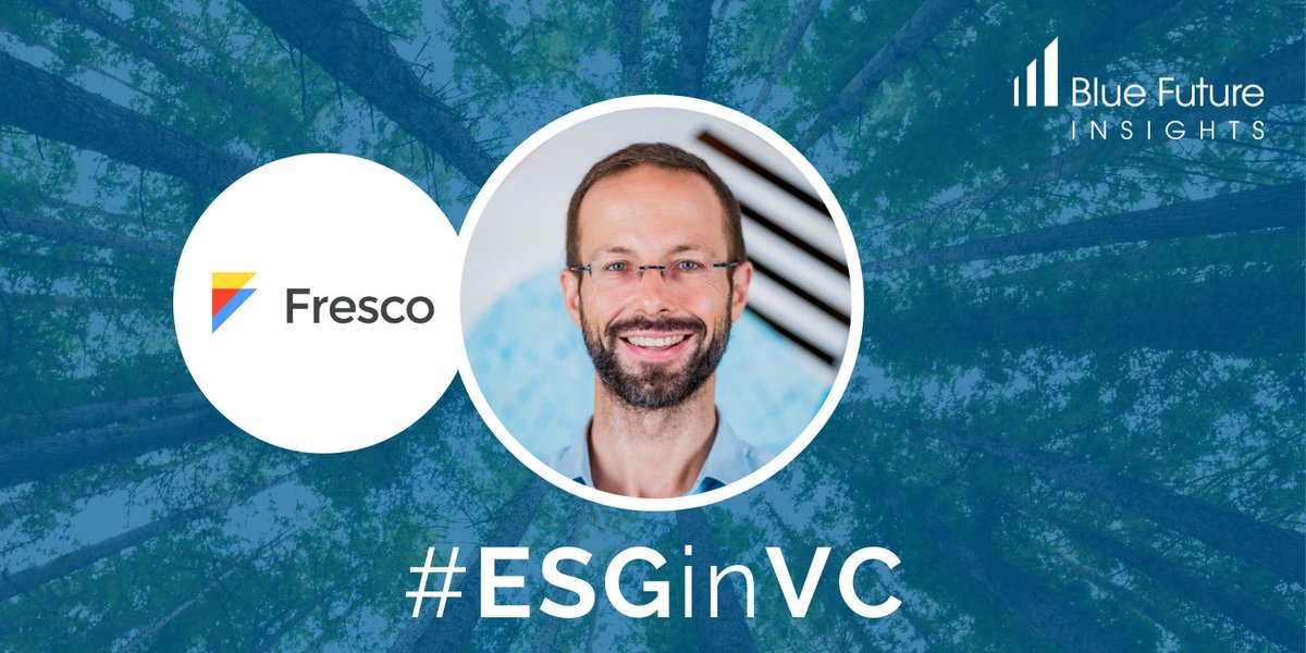 BlueFutureTeam's tweet photo. Our newest ESGinVC interview is live! We spoke to @tytusm from @frescocap on embedding ESG into their investment thesis and letting startups lead the way.
https://t.co/W6qsJHmcT7 https://t.co/j49d8XiL4t