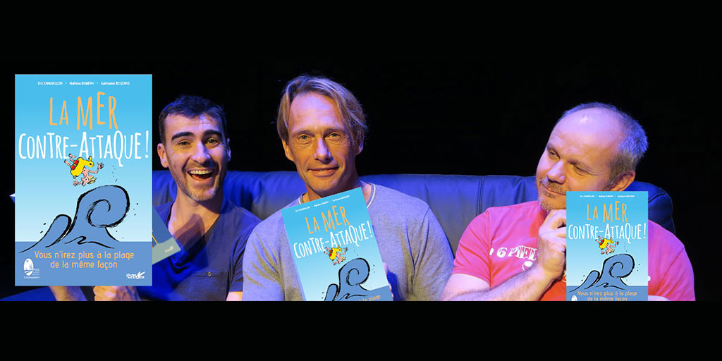 #livre #climat #lamercontreattaque 
Notre 2e livre dispo aujourd'hui en librairie ! Par Eric Chaumillon, Mathieu Duméry ("C'est toujours pas sorcier"), Guillaume Bouzard, préface d'Isabelle Autissier. #showscientifique👉c'est quoi, de quoi, prix... bit.ly/3C3TcZ9