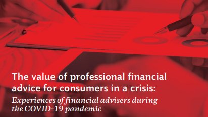 @GriffithBiz researchers highlight the value of financial advice in a crisis. Advised clients were reported to be in a better position to buffer stress or to take advantage of adverse events tinyurl.com/adviceincrisis #financialadvice #valueofadvice #financialplanning #COVID19