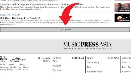musicpressasia's tweet photo. This is how to access to more older content "LOAD MORE"
#loadmore #oldercontent #musicpressasia https://t.co/QonrpG7VtI