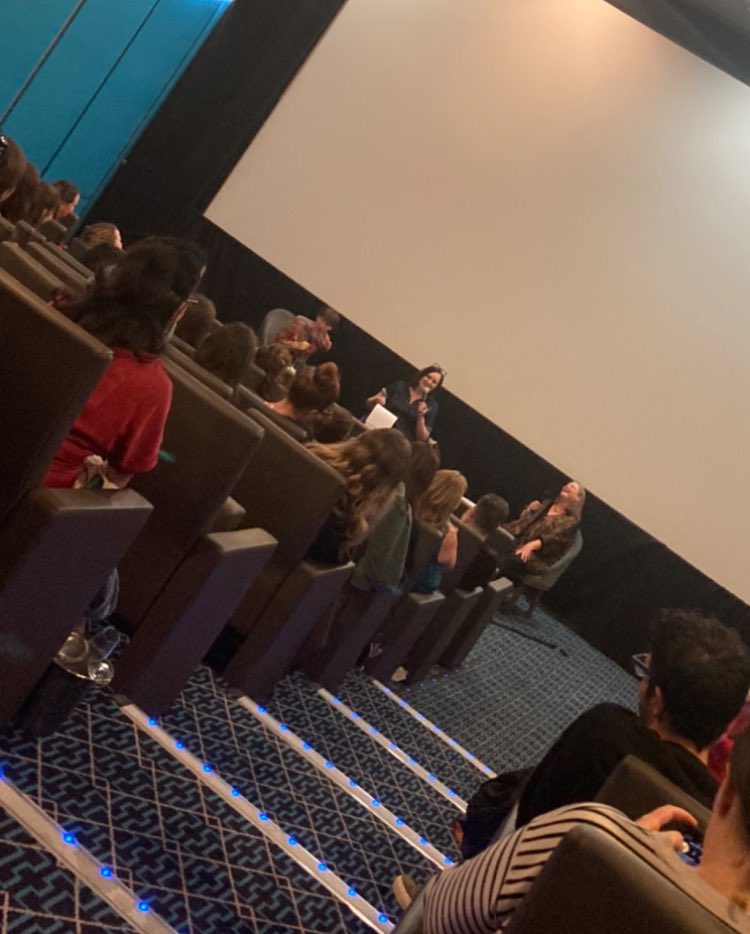 jess_staff's tweet photo. In awe of the Greenham Common women after @GuiltFemPod #MothersoftheRevolution screening. They likened building a web to building a movement - so here I am, extending my bit of the web by saying WATCH IT! (And be inspired to stand up to evil superpowers)  @DeborahFW https://t.co/7knxWrLPzo