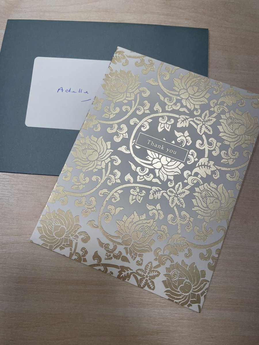 adelebarker_x's tweet photo. Aww What a lovely way to start the day , a nice little thank you card left on my desk from one of the service users 😊 @WardShakespeare  @NemeaJade https://t.co/qgq3SZ0F6O