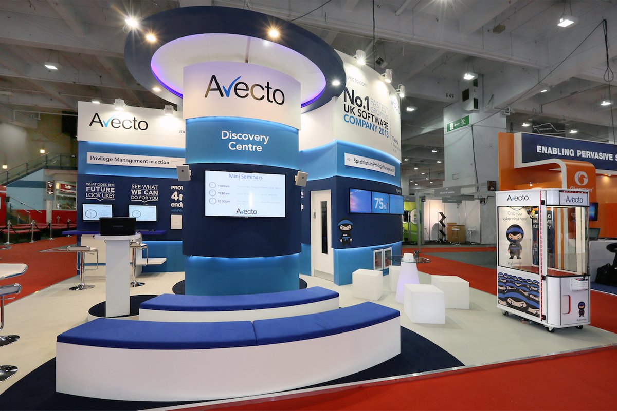 dc3design's tweet photo. #icymi - flashback to 2014 Avecto @Infosecurity #cybersecurity #itsecurity #dc3design #infosec https://t.co/UmKRTdQG77