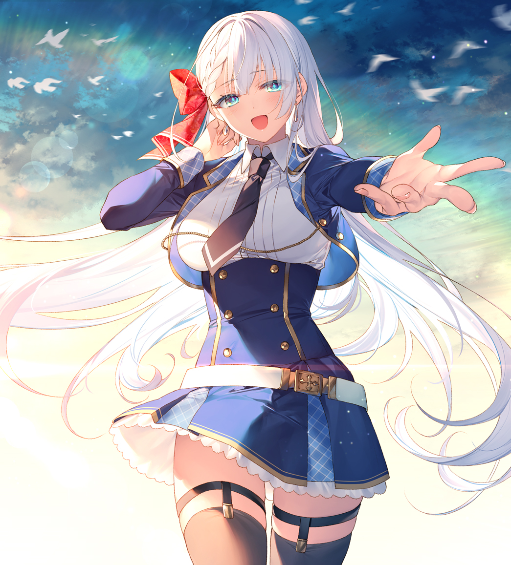 「せっかくなのでリーセリアをアップで 」|遠坂あさぎのイラスト