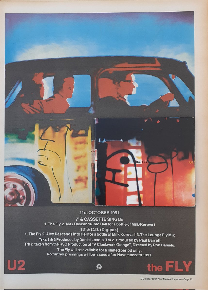 TheHoodedTim's tweet photo. It's no secret that U2 released The Fly 30 years ago today 🪰
#EverythingYouKnowIsWrong https://t.co/pQEjOP8UmU