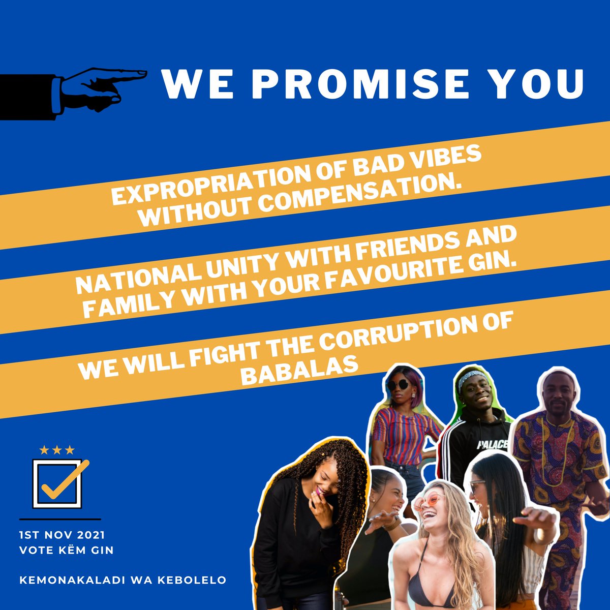 gin_kem's tweet photo. SPECIAL SERVICE ANNOUNCEMENT!!!📣📢📣📢

The news that you have all been waiting for is finally here. 
We are officially announcing our candidacy for Mayor of AmaGroovist and we will deliver on all our promises.1st Nov 2021, visit https://t.co/K2PGLzXHef to "cast" your vote. https://t.co/c9Gf1AqQZs