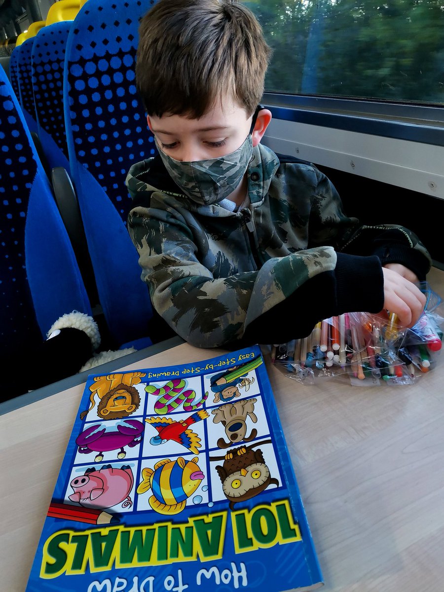 Bravetothecore's tweet photo. @northernassist Tom's enjoying his #TrainAdventureDay... Currently on our way from Ormskirk to Poulton to stay with his Great Grandad &amp; off to Blackpool tower circus later 🎪👍👍 https://t.co/ee0n4wcZTC