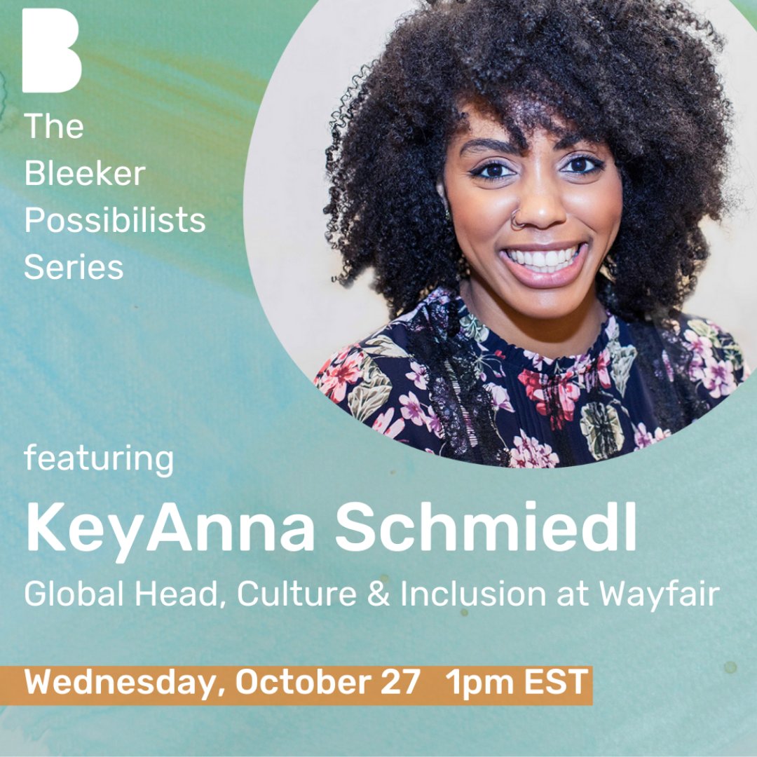 Looking forward to this conversation next Wednesday. I’ll be sharing about my  constant drive to align my values with my impact. 

Join in the discussion by registering here: bit.ly/Possibilists. 

#Possibilists #DEI #DEIB #IntentionToImpact #CarefulToThoughtful