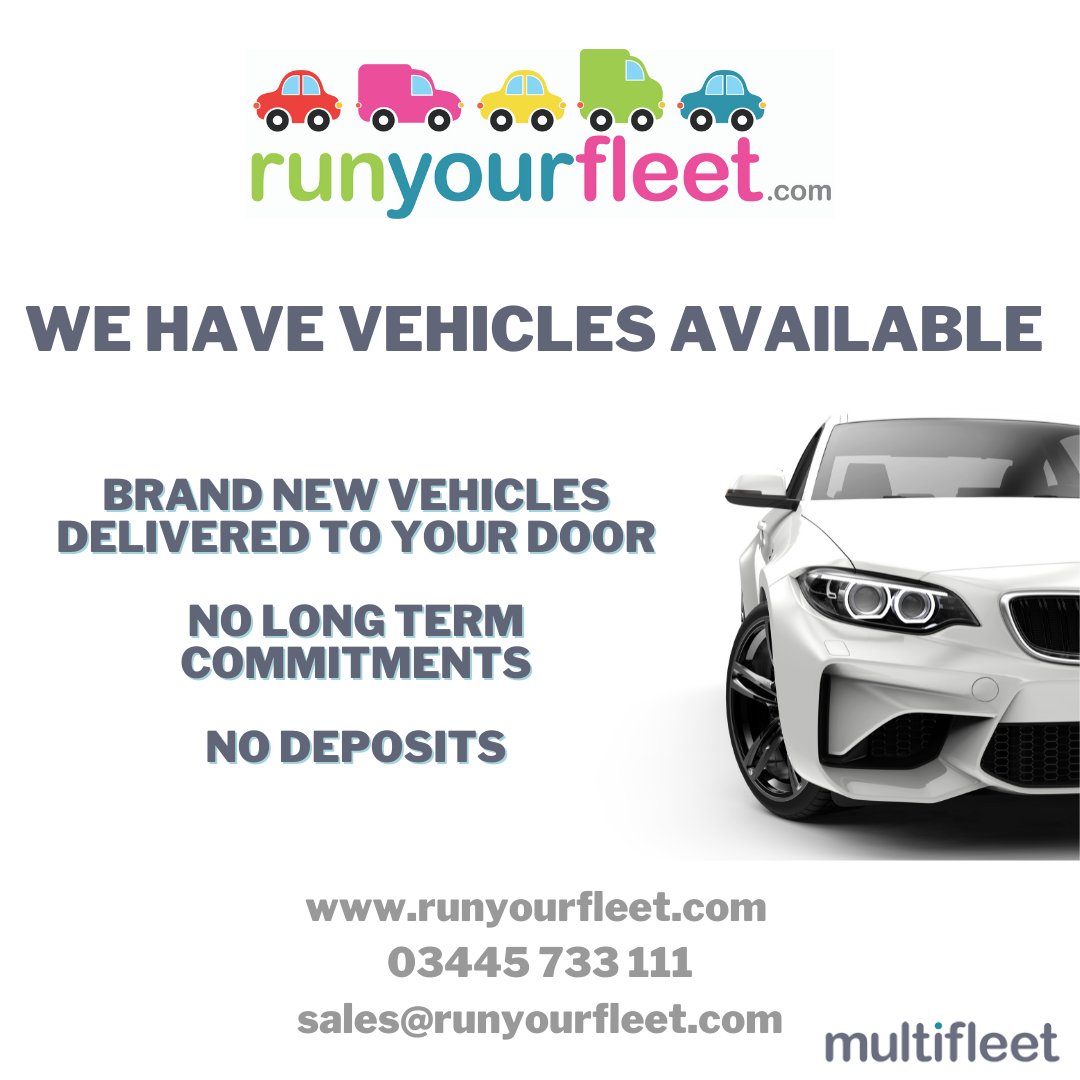WE HAVE VEHICLES AVAILABLE!!!!

Call our friendly team today on 03445 733 111

#shortlease #shorttermrental #leasing #vanleasing #carleasing #vanrental #carrental #vehiclehire