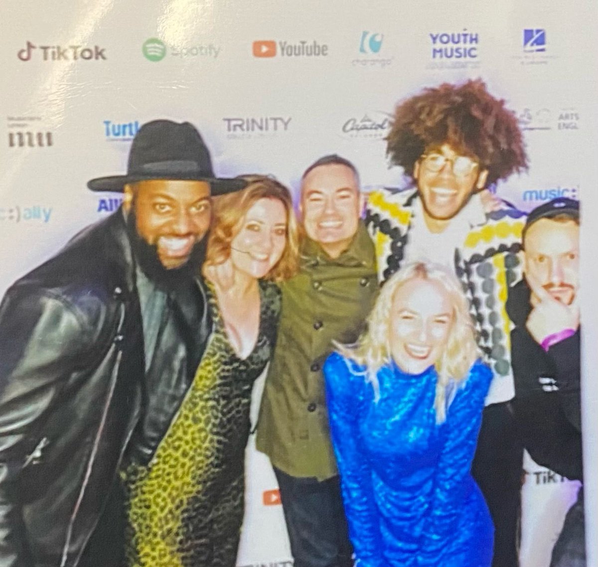 Had the best night <a href="/youthmusic/">Youth Music</a> #YMAs21 <a href="/CharangaMusic/">CharangaMusic</a> @vipstudiotweets <a href="/N8Holder/">Nate Holder</a> ❤️❤️❤️