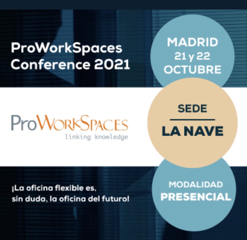 RamsecSeguros's tweet photo. RAMSEC, proveedor exclusivo de #seguros de #Proworkspaces en su Conferencia Anual 2021 https://t.co/90DpNz4JjE