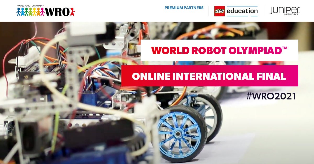 WROOfficial's tweet image. International Final event website is open! 
Find all participating teams and information about the event. On November 18-21 you will get a glimpse into WRO through a daily live stream.
wro2021.org
#WRO2021 #WROpowerbots #futuretalents #junipernetworks #legoeducation