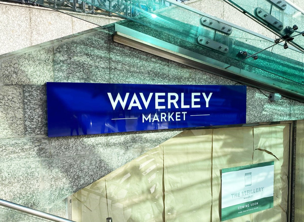 Baillie Signs (@bailliesigns) on Twitter photo First phase of rebranding <a href="/WaverleyMarket/">Waverley Market</a> with new led illuminated signage.
Whole site due to be upgraded by Baillie Signs in the coming weeks.
#brandingexpert #Waverlymall #Waverlymarket #Waverlystation #princessstreet #illuminatedsignage #signage #love #scotland #Edinburgh First phase of rebranding <a href="/WaverleyMarket/">Waverley Market</a> with new led illuminated signage.
Whole site due to be upgraded by Baillie Signs in the coming weeks.
#brandingexpert #Waverlymall #Waverlymarket #Waverlystation #princessstreet #illuminatedsignage #signage #love #scotland #Edinburgh