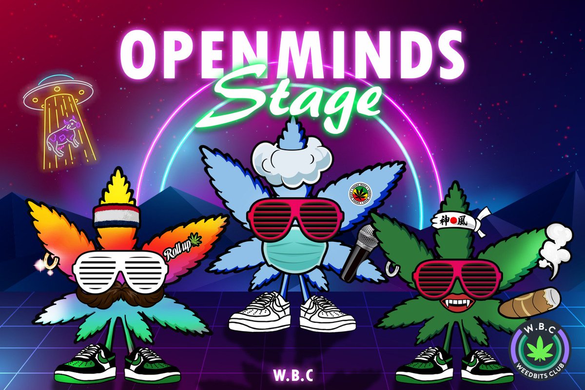 Weedbits_nft's tweet photo. 🚨 THE STAGE IS OPEN 🚨
Find a bunch of dope contents created by the Weedbits Club Community 🔥
We are proud to gather artists and pre-open a stage nextly in the Metaverse
Check out https://t.co/xr7wTsHYzw & listen to @keyhousetrades and @Cryptoguy333666 RAPs🤘
#NFT #Weedbits https://t.co/NxpBcYjcmq