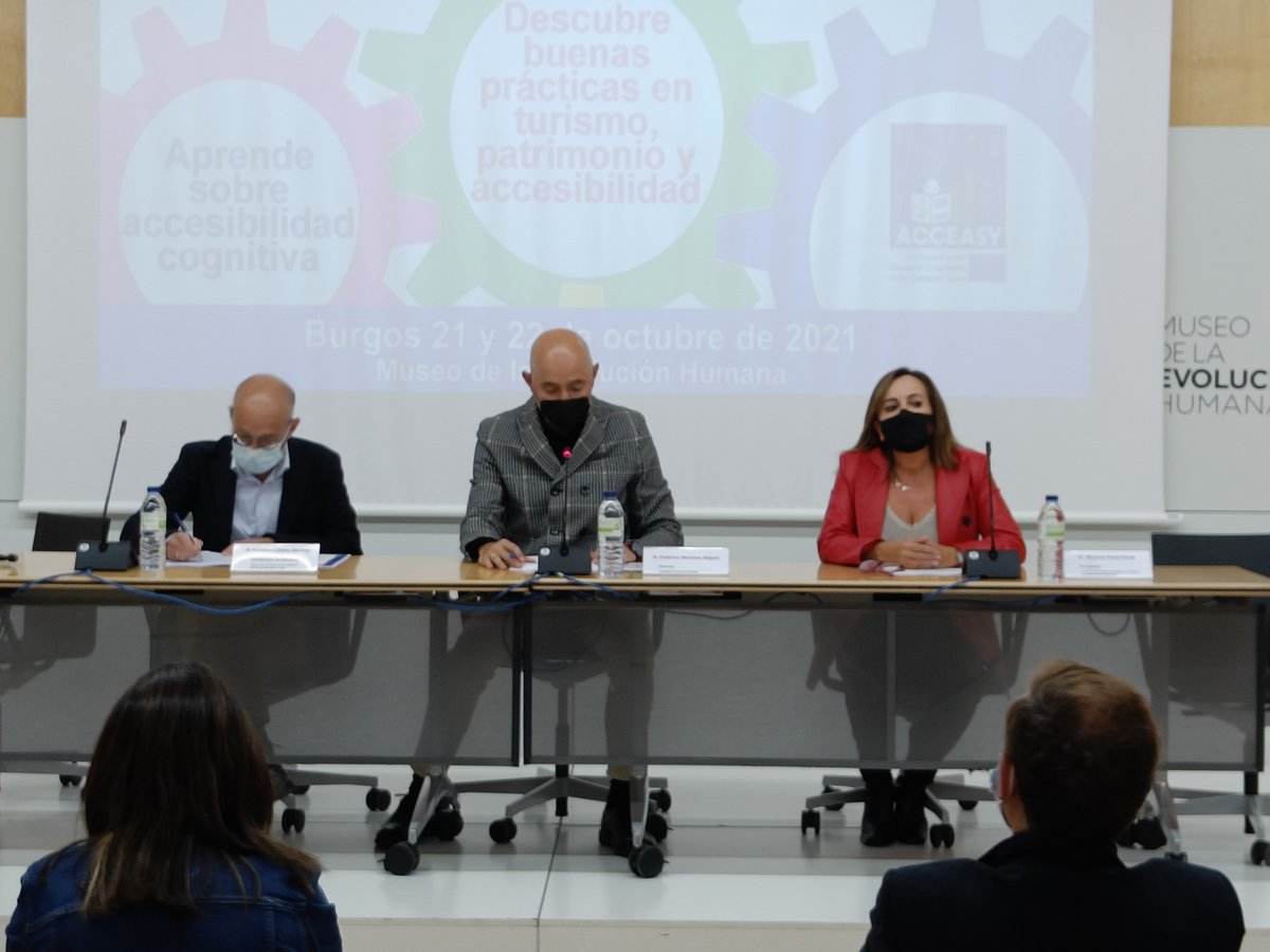 AspaniasBurgos's tweet photo. "Patrimonio cultural y accesibilidad cognitiva"
Comienzan Rosario Pérez, @IMCBURGOS @Aytoburgos. Francisco Corzo, @patrimoniojcyl @jcyl y Federico Martínez @lfederico66, Fundación Aspanias Burgos.
Gracias por el apoyo.
#acceasyproject #attendingtotalent https://t.co/TgImwtwIDY