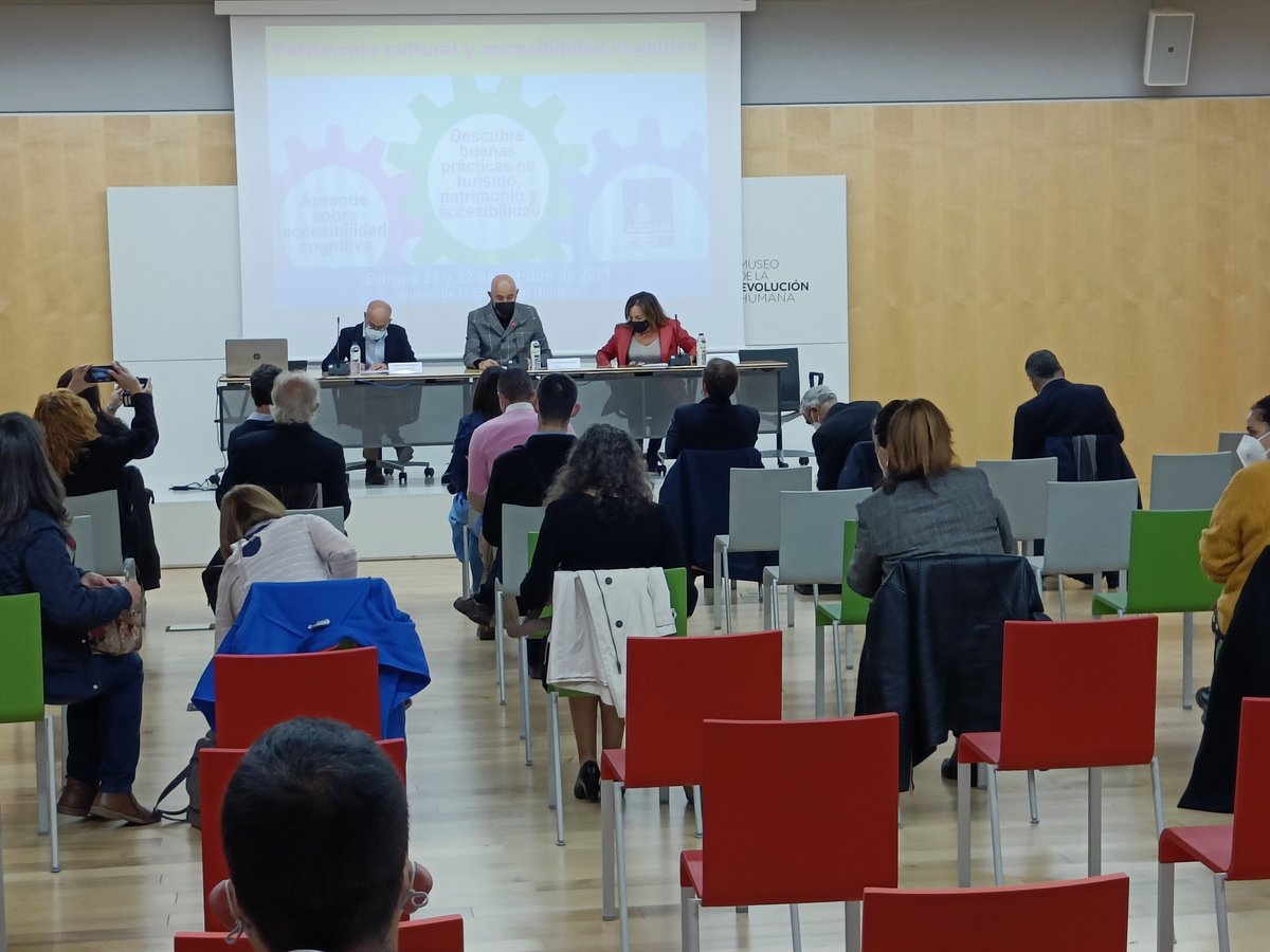 AspaniasBurgos's tweet photo. "Patrimonio cultural y accesibilidad cognitiva"
Comienzan Rosario Pérez, @IMCBURGOS @Aytoburgos. Francisco Corzo, @patrimoniojcyl @jcyl y Federico Martínez @lfederico66, Fundación Aspanias Burgos.
Gracias por el apoyo.
#acceasyproject #attendingtotalent https://t.co/TgImwtwIDY